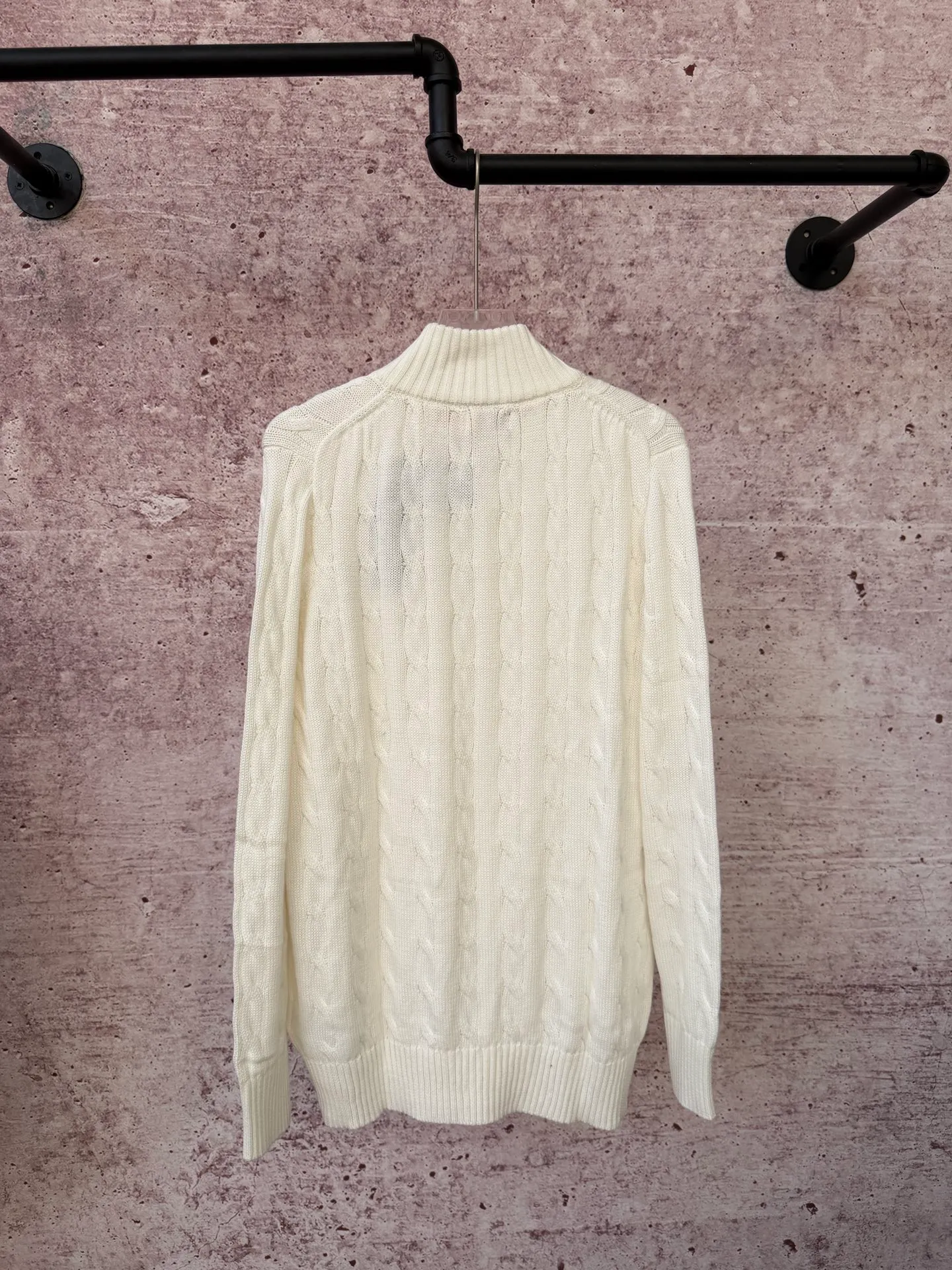 P260 Ralph Lauren's new autumn full-zip sweater jacket, the same style for men and women, can be worn as an inner layer or as a jacket, original pure cotton washed yarn, customized hardware accessories, original exquisite pony logo embroidery, fine workmanship, recommended hot product